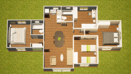 Planta Modelo en Mundo Casas